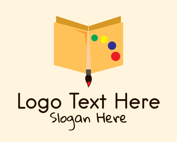 Book logo example 4