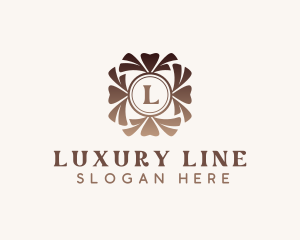 Stylish Flower Boutique logo design