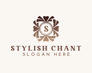 Stylish Flower Boutique logo design