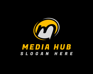 Speech Bubble Media logo design