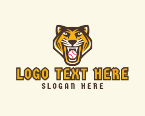 Wildcat - Tiger Baseball Team logo design