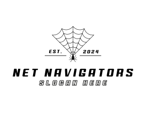 Spider Web Insect logo
