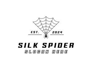Spider Web Insect logo