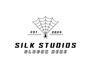 Spider Web Insect logo