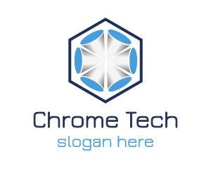 Tech Hexagon Cones logo
