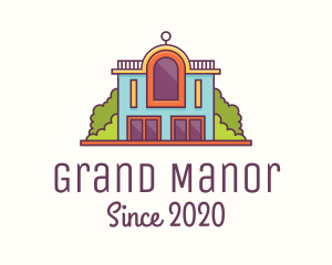 Colorful Funky Mansion logo
