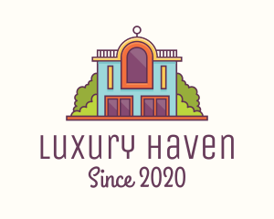 Colorful Funky Mansion logo