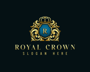 Luxury Royal Crest logo design