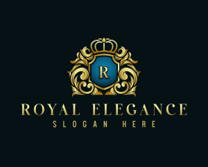 Luxury Royal Crest logo design