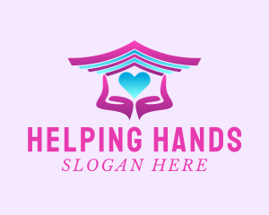 Helping Hand House Heart logo