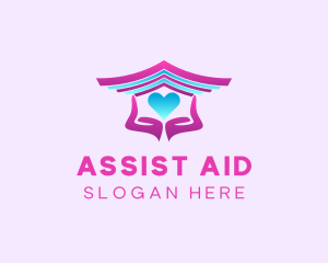 Helping Hand Home Care logo design