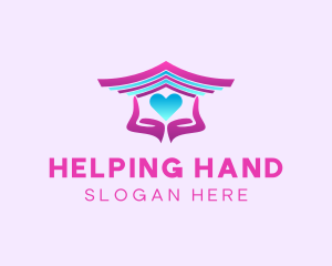 Helping Hand Home Care logo design