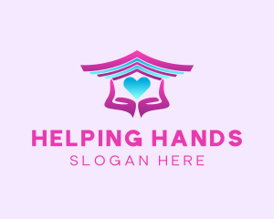 Helping Hand Home Care logo design