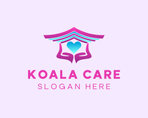 Helping Hand Home Care logo design