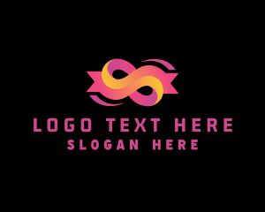 Loop - Ribbon Loop Agency logo design