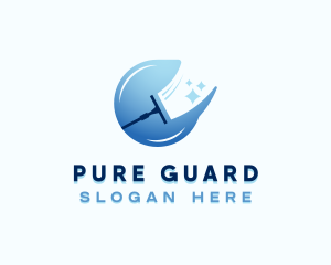 Sanitary Disinfectant Squeegee  logo