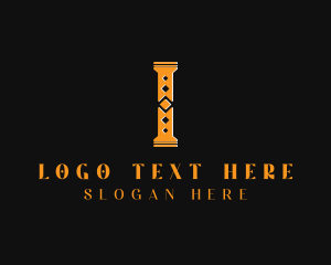 Flute - Stylish Decorative Jewelry logo design