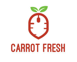 Computer Mouse Carrot logo