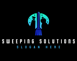 Cleaning Sanitary Broom logo
