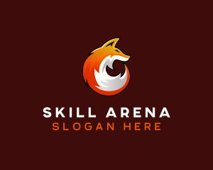 Gaming Fox Animal logo