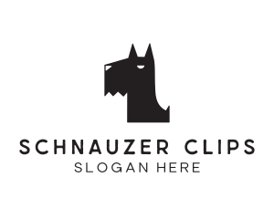 Scottish Terrier Dog logo