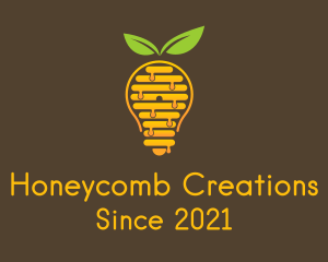 Honey Beehive Bulb logo