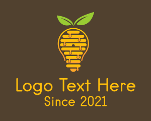 Honey Beehive Bulb logo