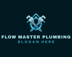 Plumbing Pipe Wrench logo