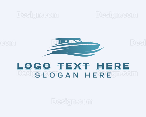 Yacht Sailing Boat Logo