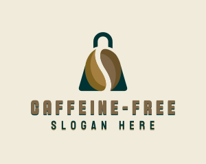 Cafe Shopping Bag logo design