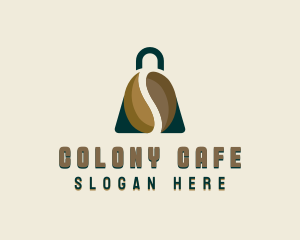 Cafe Shopping Bag logo design