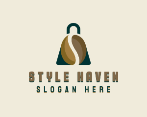 Cafe Shopping Bag logo design