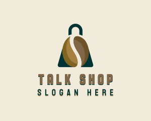 Cafe Shopping Bag logo design