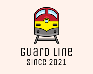 Subway Train Track logo design