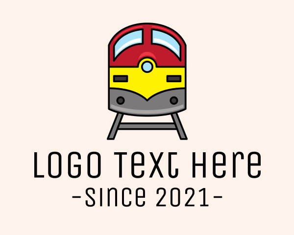 Locomotive logo example 1