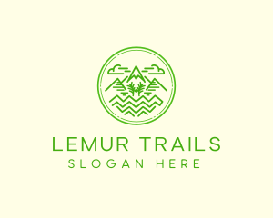 Mountain Trail  Peak  logo design