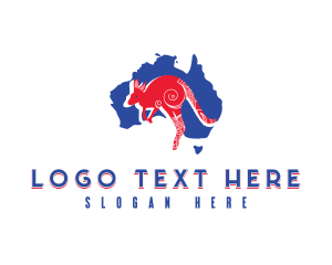 Australian Culture Kangaroo logo