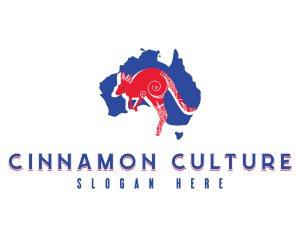 Australian Culture Kangaroo logo
