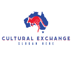 Australian Culture Kangaroo logo