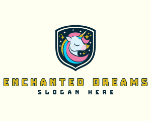 Sparkling Night Unicorn logo