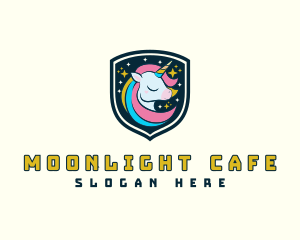 Sparkling Night Unicorn logo