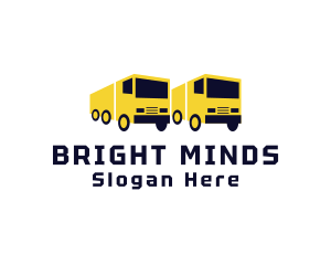 Delivery Truck Logistics Transport logo