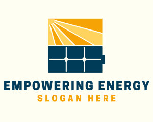 Solar Panel Installation Company logo design