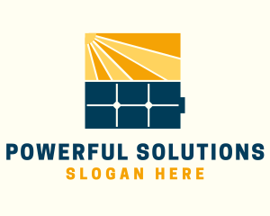 Solar Panel Installation Company logo design