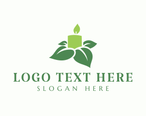 Natural Leaf Candle logo