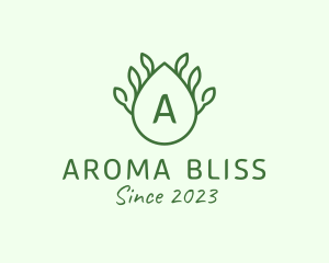 Natural Aromatherapy Oil Spa logo design