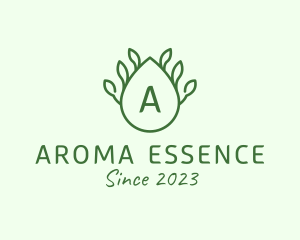 Natural Aromatherapy Oil Spa logo design