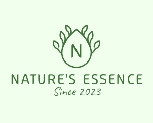 Natural Aromatherapy Oil Spa logo design