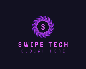 Digital Arrow Tech logo design