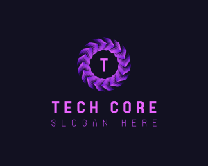 Digital Arrow Tech logo design